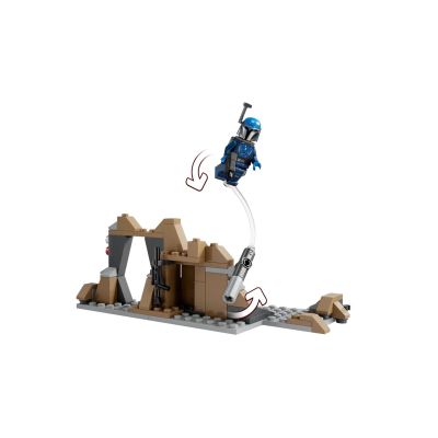 3. LEGO Star Wars 75373 Zasadzka na Mandalorze — zestaw bitewny