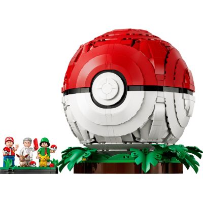 12. LEGO Pokémon 72154 - Kultowy Pokeball z Trenerami