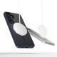 4. Etui Tech-Protect MagMat MagSafe na Samsung Galaxy S25 - przezroczysto-niebieskie