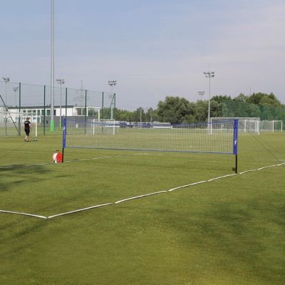 9. Taśma do siatkonogi Yakimasport linie do wyznaczania pola gry 100757 niebieski