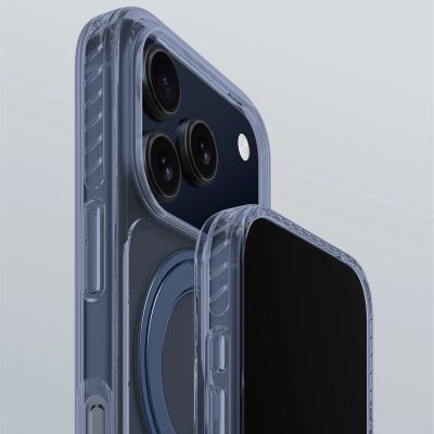 7. Etui AMAZINGTHING Titan Pro MagSpin na iPhone 17 Pro Max kompatybilne z MagSafe - niebieskie