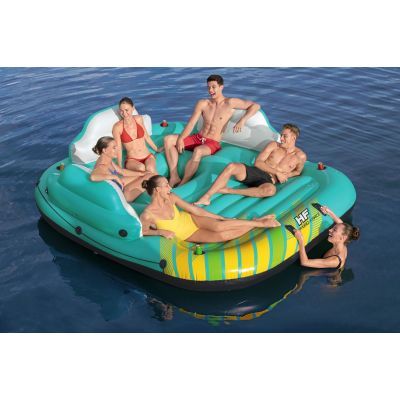 8. Bestway 43407 pływak basenowy i plażowy Wielobarwny Monochromatyczny PCW Pływająca wyspa