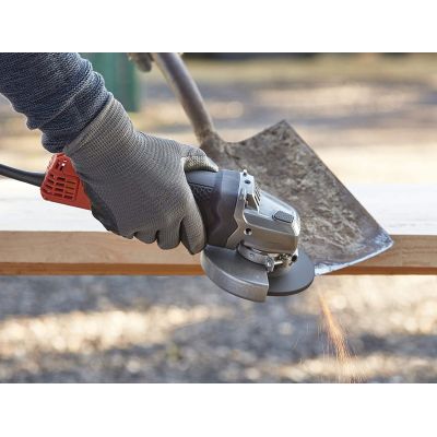 5. Black & Decker BLACK+DECKER BEG210-Qs Meuleuse d'Angle Poignée 3 Positions, 900 W, Noir, 115 mm