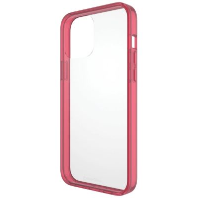 11. Etui PanzerGlass ClearCase antybakteryjne z certyfikatem Military Grade na iPhone 13 Pro Max - przezroczysto-różowe