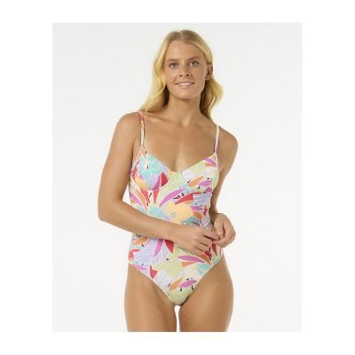 Kostium jednoczęściowy RIP CURL Cala Vadella D-Dd One Piece turkusowy