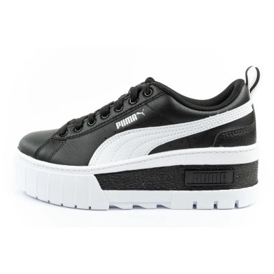 2. Puma Mayze buty damskie sportowe Sneakersy platforma czarne białe modne