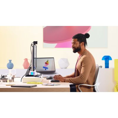 5. Logitech 920-010837 klawiatura Biuro Bluetooth QWERTY Amerykański międzynarodowy Grafitowy, Szary