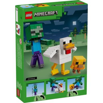 2. LEGO Minecraft 21582 - Kurzy Jeździec