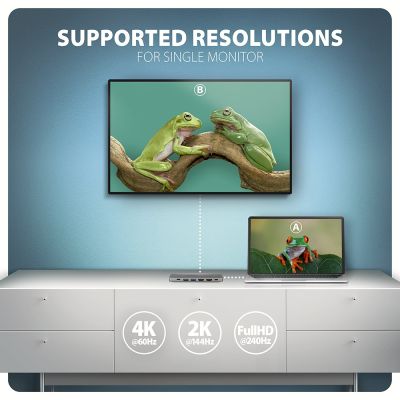 17. Hub USB Axagon HMC-7HX2 USB 3.2 Gen 1 (3.1 Gen 1) Type-C Szary