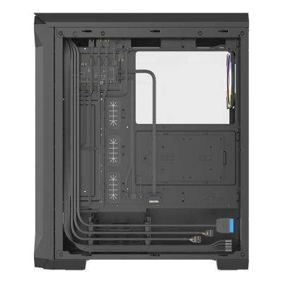 5. Obudowa NATEC Genesis Irid 505 ARGB NPC-1518 (ATX. Micro ATX. Mini ITX; kolor czarny)