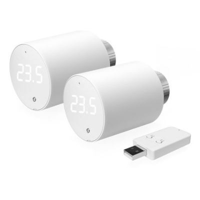 14. Inteligentna głowica termostatyczna WiFi/BT Shelly TRV, 2 sztuki