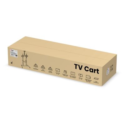 7. Equip 650631 uchwyt do telewizorów 2,54 m (100") Czarny