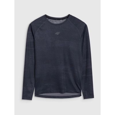 9. Longsleeve rowerowy szybkoschnący damski 4F 4FWSS25TFLOF344-20A