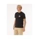 5. Koszulka RIP CURL Wettie Passage Icon Tee czarny