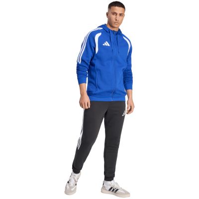 7. Bluza męska adidas Tiro 26 League Sweat Full Zip Hoodie niebieska KF9105
