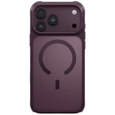 2. Etui UNIQ Veren Magclick Charging na iPhone 18 Pro Max / 17 Pro Max - burgundowe