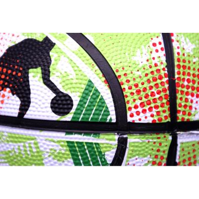 8. PIŁKA DO KOSZYKÓWKI ENERO SOLID R.7 ZIELONO-BIAŁA