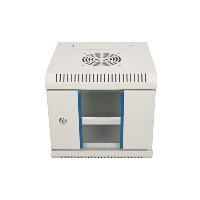 6. Extralink - szafka wisząca  4U 10" kolor szary