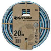 Gardena 18930-20 wąż ogrodowy 20 m Nad ziemią Plastik, Termoplastyczny elastomer Czarny, Niebieski, Szary