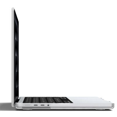 3. Etui Spigen AirSkin na MacBook Pro 14" 2021 / 2023 / 2024 / 2025 / 2026 - przezroczyste matowe