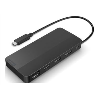 3. Stacja dokująca Lenovo 40B90000WW Przewodowa USB 3.2 Gen 1 (3.1 Gen 1) Type-C Czarny