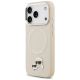 2. Etui Karl Lagerfeld Karl & Choupette Pins MagSafe do iPhone 17 Pro - beżowe