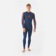 2. Bielizna termoaktywna Viking Base Layer Primeone Set - navy/orange rozmiar: xl