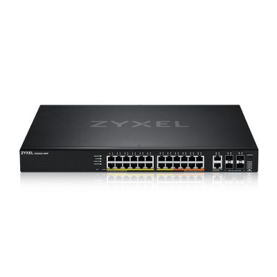 15. Switch Zyxel XGS2220-30HP 30p PoE (PoE+: 16;PoE++: 10) 400W Managed Gigabit/10G