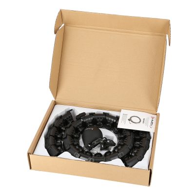 18. Hula hop HMS HHW01 z wypustkami i obciążnikiem czarny