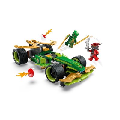 4. LEGO NINJAGO 71828 Samochód wyścigowy Lloyda z napędem typu pull-back