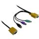 4. Inter-Tech KVM-1708 konsola rackowa 43,2 cm (17") 1280 x 1024 px Stal Czarny