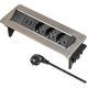 Listwa zasilająca na biurko Indesk Power 3x 2xUSB