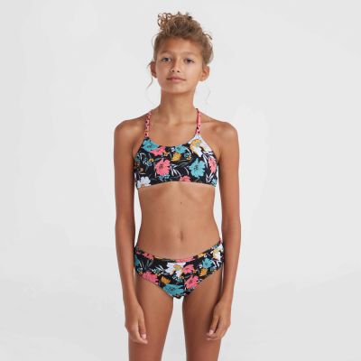 4. Strój kąpielowy O'Neill Mix And Match Tropices Bikini Jr 92800613954