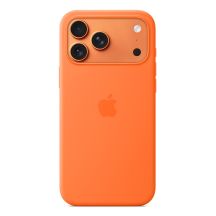 Apple iPhone 17 Pro Max Silicone Case with MagSafe – Orange