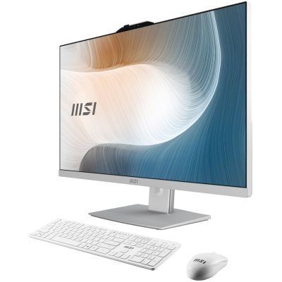 10. MSI Modern AM272P 1M-1236AT Intel Core 7 150U 68,6 cm (27") 1920 x 1080 px All-in-One PC 16 GB DDR5-SDRAM 1 TB SSD Windows 11 Home Wi-Fi 6E (802.11ax) Czarny