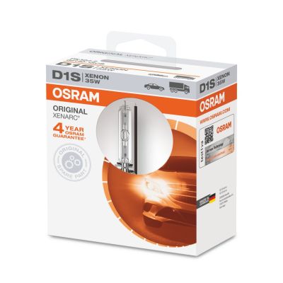 2. Żarówka do świateł samochodowych Osram 4008321184276 66140 XENARC ORIGINAL D1S