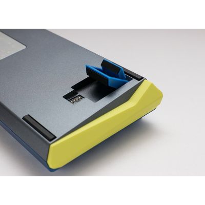 7. Ducky One 3 Daybreak Mini klawiatura Gaming USB Niemiecki Czarny, Niebieski, Zielony