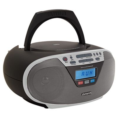 2. AIWA boombox BBTU-400SL CD/FM RDS/USB/BT srebrny