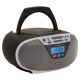 2. AIWA boombox BBTU-400SL CD/FM RDS/USB/BT srebrny