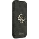 4. Etui Guess Book 4G Metal Logo na iPhone 18 Pro Max / 17 Pro Max - czarne