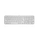 3. Klawiatura Logitech MX Keys S 920-011566 RF Wireless + Bluetooth QWERTZ Niemiecki Aluminium, Biała