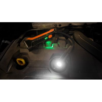 3. Lampa warsztatowa akumulatorowa 400 lm COB + latarka