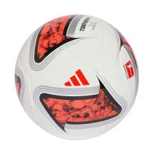 Piłka nożna adidas Bundesliga 26/27 Torfabrik Club biało-pomarańczowa KG6043