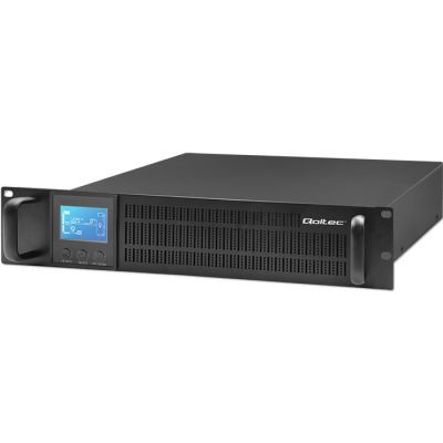 11. Qoltec Zasilacz awaryjny UPS RACK | 1kVA | 800W | LCD