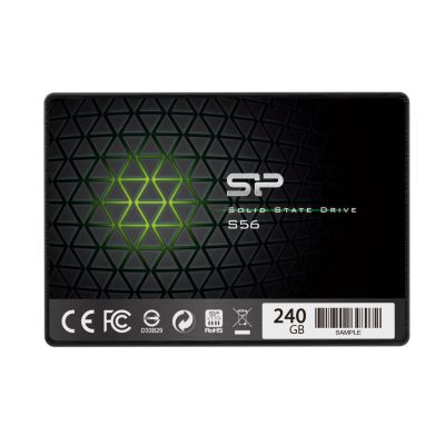 3. Dysk SSD Silicon Power S56 240GB 2,5" SATA III 550/450 MB/s (SP240GBSS3S56B25)