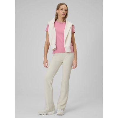3. T-shirt slim gładki damski 4F 4FRAW25TTSHF3623-56S