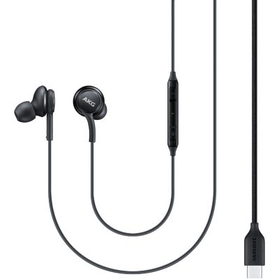 2. Słuchawki przewodowe Samsung EO-IC100BBE USB-C Stereo Hi-Fi (OOB Bulk - opakowanie zastępcze) - czarne