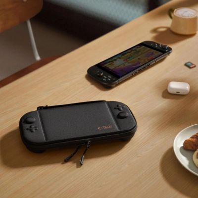 12. Etui Tech-Protect Slim Pouch na Nintendo Switch 2 - czarne