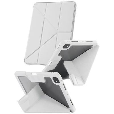 2. Etui Care by PanzerGlass Y fold do iPad Pro 11" 2025 / 2024 - jasnoszare