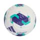 2. Piłka nożna adidas Queens League mini biało-fioletowo-zielona KE8233
